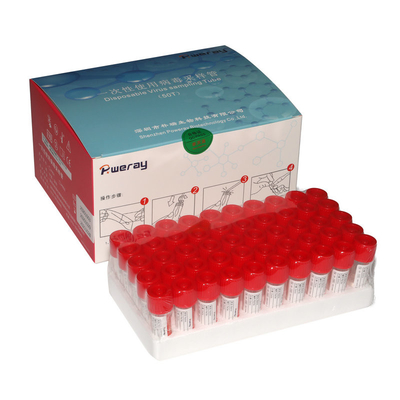 Hastane için ISO13485 Onayı Virüs Toplama ve Taşıma VTM Kiti