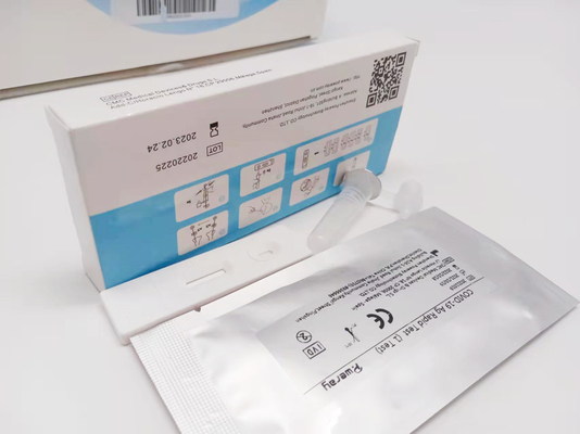 OEM Karşılama SARS-CoV-2 Antijen Hızlı Test Kitleri Bireysel Paket