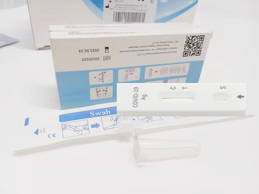 Kalite  OEM ODM Welcome Swab Antigen Rapid Test 15 Minutes Disposable fabrika