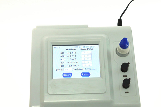 LCD Dokunmatik Yarı Otomatik CRP HbA1c Analizörü / Spesifik Protein Analizörü