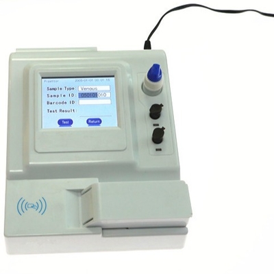 3,5 İnç Renkli LCD Dokunmatik Ekran Hba1c Spesifik Protein Analizörü Tam Otomatik