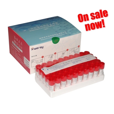 Tek Kullanımlık Etilen Oksit Sterilizasyon VTM Kiti Teşhis 6ml