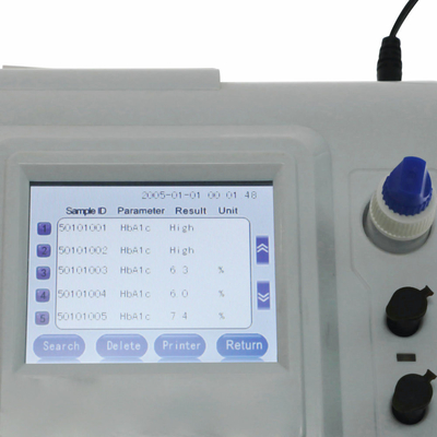 Kan Örneği Tam Otomatik Hba1c Analiz Cihazı Glikohemoglobin