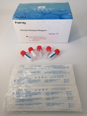 Covid-19 için 3ml Temizle Bir Adım PCR Hızlı Test Kiti Nükleik Asit Serbest Bırakma Reaktifi
