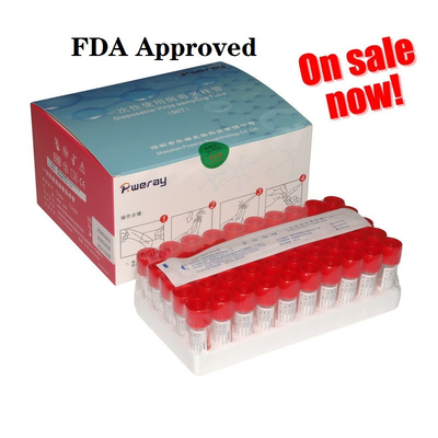 3ml Virüs Numunesi Toplama RNA VTM Kiti Nazal Nazofaringeal Boğaz Naylon Swab