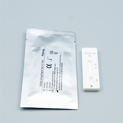 ISO Onaylı Swab Antijen Hızlı Test Kolloidal Altın Bireysel Paket