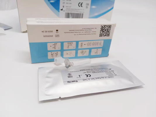 Kendi Kendine Toplama Nazal Swab Viral Antijen Testi Hızlı Antijen Hızlı Test Kiti Tek Kullanımlık