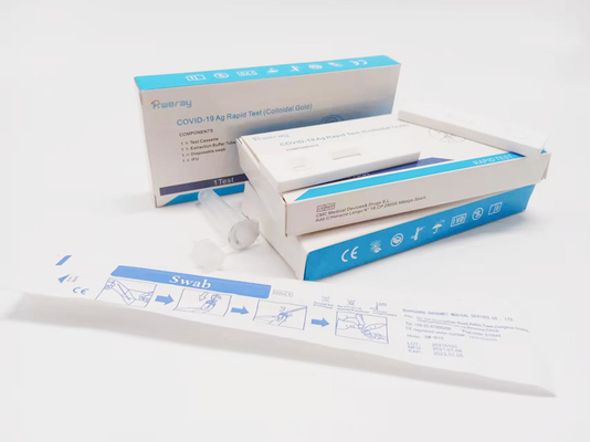 FDA Onayı İnvaziv Olmayan Covid Hızlı Test Kitleri Evde Kullanım