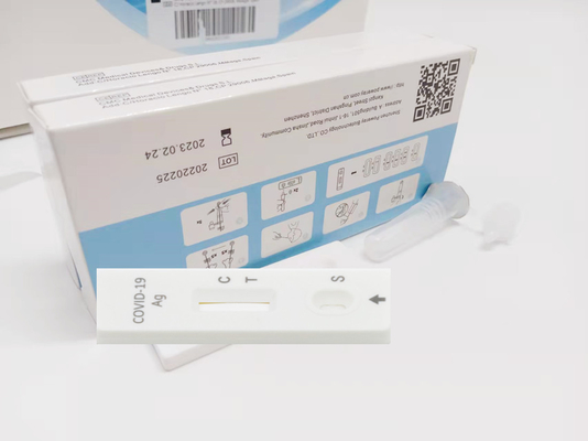 Hastaneler İçin Orofaringeal Nazofaringeal Swab Antijen Hızlı Testi