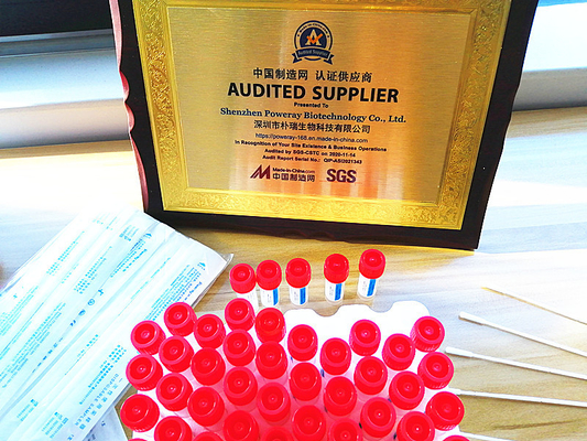Virüs Örneği RNA Ekstraksiyonu PCR Hızlı Test Kiti Ekstraktör Yok