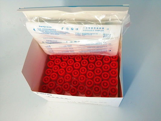 Teşhis Tek Kullanımlık PCR Kendi Kendini Test Kiti Taşınabilir 150mm Swab